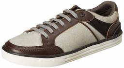 Amazon Brand - Inkast Denim Co. Men's M.Grey/Brown Sneakers-11 UK (45 EU) (12 US) (AZ-IK-005)