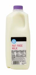 Amazon Brand - Happy Belly Fat Free Skim Milk, Half Gallon, 64 Ounces