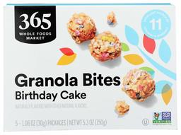 365 EVERYDAY VALUE Birthday Cake Granola Balls, 5.3 OZ