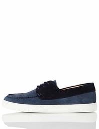 find. Men's Cupsole Boat Shoe, Blue Suede, womens 10