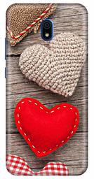 Amazon Brand - Solimo Designer Heart Design 3D Printed Hard Back Case Mobile Cover for Xiaomi Redmi 8A