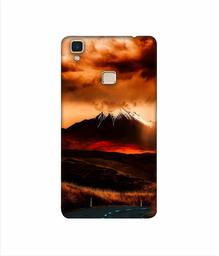 Amazon Brand - Solimo Designer Volcano 3D Printed Hard Back Case Mobile Cover for Vivo V3 Max