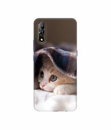 Amazon Brand - Solimo Designer Sleepy Kitten 3D Printed Hard Back Case Mobile Cover for Vivo S1 / Vivo Z1x