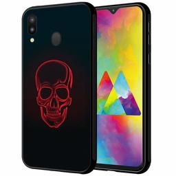 Amazon Brand - Solimo Designer Skull Printed Hard Back Case Mobile Cover for Samsung Galaxy M20 (D1186)