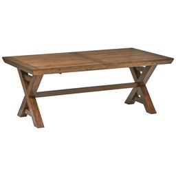 Amazon Brand – Stone & Beam Alejandra Casual Wood Dining Kitchen Table, 78