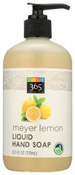 365 Everyday Value, Liquid Hand Soap, Meyer Lemon, 12.5 fl oz