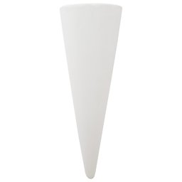 Amazon Brand – Rivet Cone-Shaped Wall Mount Vase, 7.5