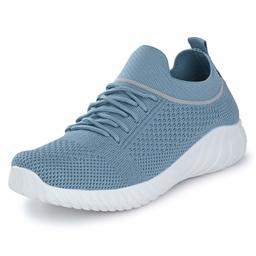 Flavia Women's Running Shoes (37 EU) (6 US) (F/HD0037/BLUGRY_L.Blue/Grey_5 UK)