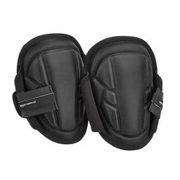 AmazonCommercial Gel-Foam Soft Cap Work Knee Pads, 9 in, Black