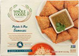 Whole Foods Market, Samosas Potato Pea, 7.5 Ounce