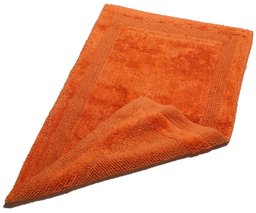 Pinzon Luxury Reversible 17-By-24-Inch Bath Rug, Spice