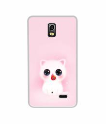 Amazon Brand - Solimo Designer Kitty UV Printed Soft Back Case Mobile Cover for LYF Water 10