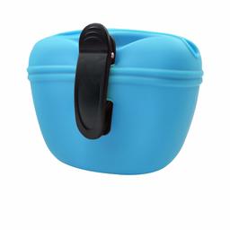 UMI. Essential Silicone Dog Treat Pouch with Clip,Portable Dog Food Container for Training,Convenient Magnetic Buckle Closing and Waist Clip,Food Grade Silicone BPA Free