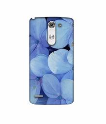 Amazon Brand - Solimo Designer Light Blue Flower Photography 3D Printed Hard Back Case Mobile Cover for LG G3 Stylus D690