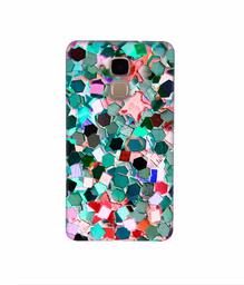 Amazon Brand - Solimo Designer Multicolor Stone 3D Printed Hard Back Case Mobile Cover for Huawei Honor 5c