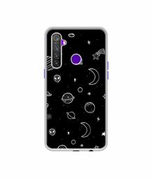 Amazon Brand - Solimo Designer Solar System UV Printed Soft Back Case Mobile Cover for Realme 5 Pro