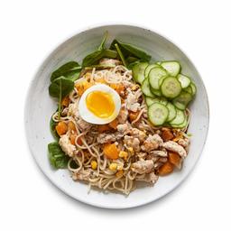 Amazon Meal Kits, Peppered Turkey Noodle Bowl with Butternut Squash & Baby Spinach, Serves 2