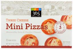 365 EVERYDAY VALUE Three Cheese Mini Pizzas, 8 OZ