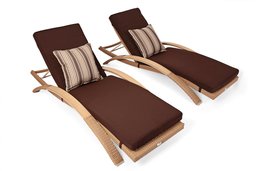 Strathwood Etro Arc Lounge Set of 2