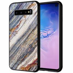 Amazon Brand - Solimo Designer Marble Printed Hard Back Case Mobile Cover for Samsung Galaxy S10 (D295)