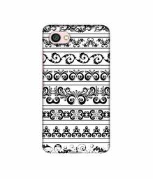 Amazon Brand - Solimo Designer Black Multi Patterns 3D Printed Hard Back Case Mobile Cover for Xiaomi Redmi Y1 Lite