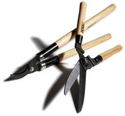 Denali Two-Piece Lopper and Shear Set with Wood Handles