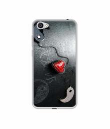 Amazon Brand - Solimo Designer Chinnese Yin and Yang UV Printed Soft Back Case Mobile Cover for Vivo Y55