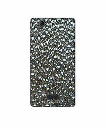 Amazon Brand - Solimo Designer Foil Paper Texture 3D Printed Hard Back Case Mobile Cover for Micromax Canvas Nitro 2 E311