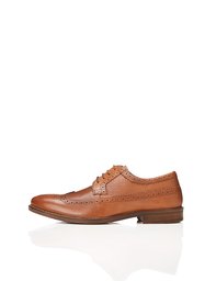 Amazon Brand - find. Men’s Brogues Heritage Leather Brown (Tan) US 12