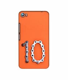 Amazon Brand - Solimo Designer Number Ten 3D Printed Hard Back Case Mobile Cover for Micromax Canvas Fire 4 A107