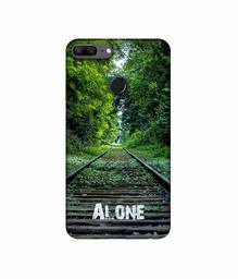 Amazon Brand - Solimo Designer Alone UV Printed Soft Back Case Mobile Cover for Huawei Honor 9 Lite