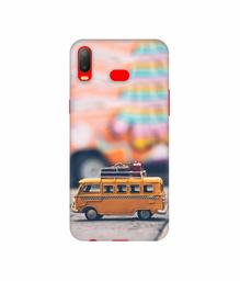 Amazon Brand - Solimo Designer Toy Bus 3D Printed Hard Back Case Mobile Cover for Samsung Galaxy A6s