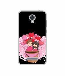 Amazon Brand - Solimo Designer Boy and Girl UV Printed Soft Back Case Mobile Cover for Panasonic Eluga i2 Active