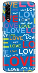 Amazon Brand - Solimo Designer Love Pattern Design 3D Printed Hard Back Case Mobile Cover for Samsung Galaxy A50s