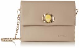 Flavia Women's Handbag (Beige)