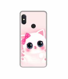 Amazon Brand - Solimo Designer Babby Kitty UV Printed Soft Back Case Mobile Cover for Mi Redmi Note 5 Pro