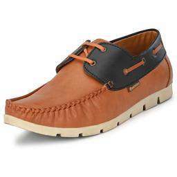 Centrino Men's S5542 Tan Boat Shoes-6 UK (40 EU) (7 US) (S5542-01)