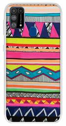 Amazon Brand - Solimo Designer Multicolor Paint Art Pattern Printed Soft Back Case Mobile Cover for Samsung Galaxy M31