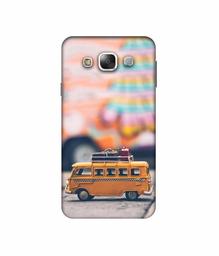 Amazon Brand - Solimo Designer Toy Bus 3D Printed Hard Back Case Mobile Cover for Samsung Galaxy E5