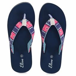 ELISE Women's Multi Flip-Flops-5 UK (38 EU) (6 US) (EFFS20-14)