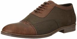 Amazon Brand - Symbol Men's Brown PU Formal Shoes - 7 UK (AZ-SY-427)