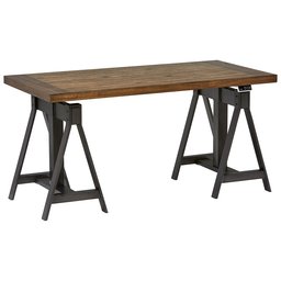 Amazon Brand – Stone & Beam Industrial Metal Office Computer Desk, 60