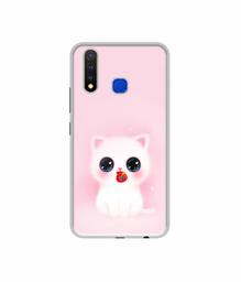 Amazon Brand - Solimo Designer Kitty UV Printed Soft Back Case Mobile Cover for Vivo U20