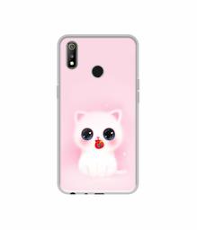 Amazon Brand - Solimo Designer Kitty UV Printed Soft Back Case Mobile Cover for Realme 3 / Realme 3i