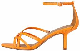 find. Mujer ^ Mujer 90s Barely There Sandalias Naranja Citrus Naranja, 9.5 US