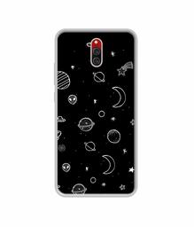 Amazon Brand - Solimo Designer Solar System UV Printed Soft Back Case Mobile Cover for Xiaomi Redmi 8A Dual