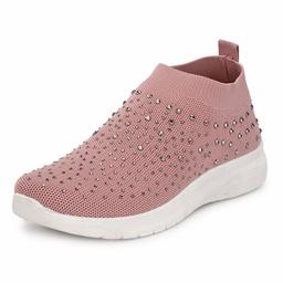 Flavia Women's Running Shoes (39 EU) (8 US) (F/HD0062/PNK_L.Pink_7 UK)