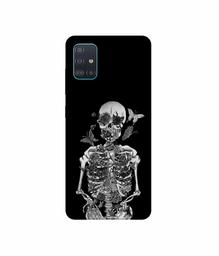 Amazon Brand - Solimo Designer Skeletan 3D Printed Hard Back Case Mobile Cover for Samsung Galaxy A51