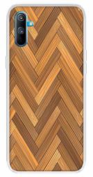 Amazon Brand - Solimo Designer Multicolor Plywood Pattern Printed Soft Back Case Mobile Cover for Realme C3