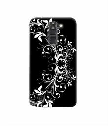 Amazon Brand - Solimo Designer Flower Art Pattern 3D Printed Hard Back Case Mobile Cover for LG K7